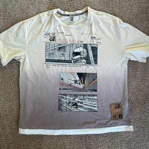 Star Wars 45th Anniversary Ralph McQuarrie Concept Art Tee Shirt Size XL